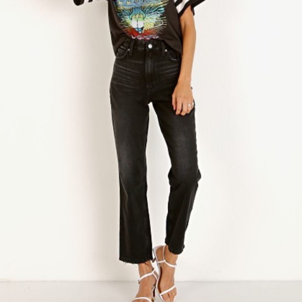 Lee Modern Vintage High Rise Straight Ankle Black